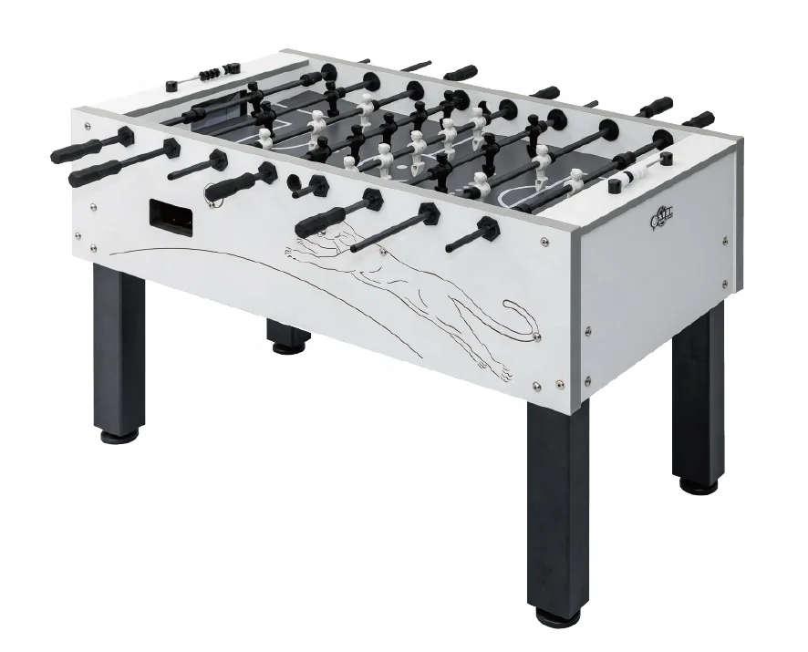 

55" Top Quality Fussball Engineer Wood 8 Rods Professional Kicker Foosball Table 2-4 Player