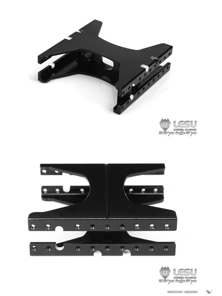 RC 1/14 Metal Crossbeam Beam for Tamiya Hydraulic Excavator Loader Dump Truck for SCANIA MAN VOLVO Trailer Tipper DIY Parts