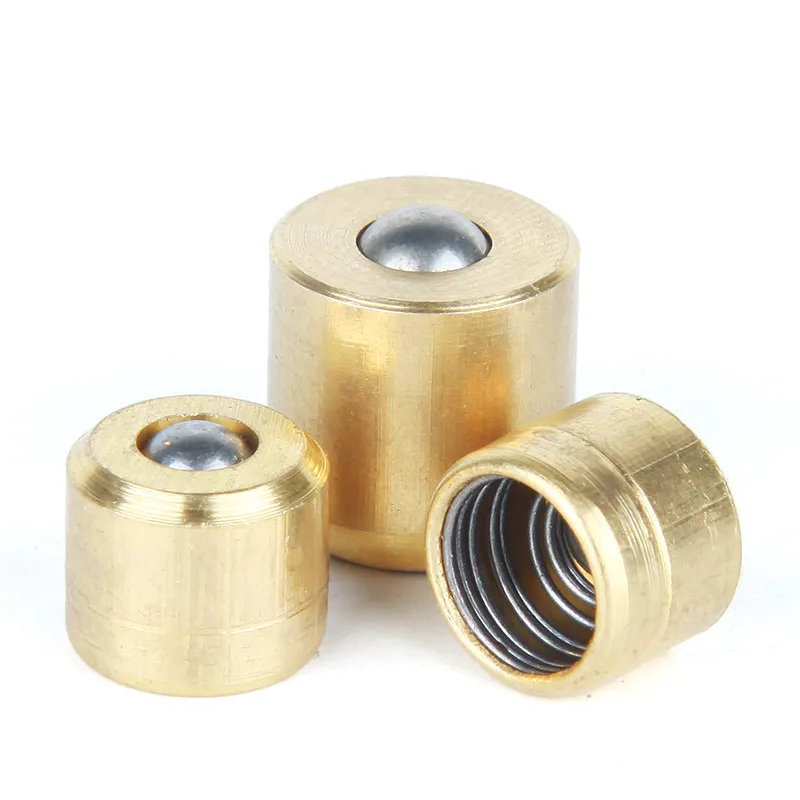 5pcs/lot Brass Push Button Oiler Press 6mm 8mm 10mm Fit Ball Oil Nozzle Grease Cup for Gas Engine Motor Repair Replacement Part