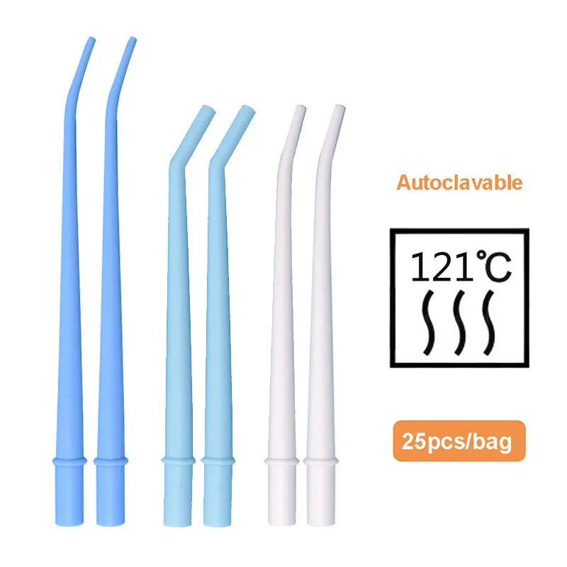 

25pcs Dental suction tube 1/8" 1/4" 1/16" Aspirator Dental Suction tips Autoclavable Surgical Laboratory dentist tools