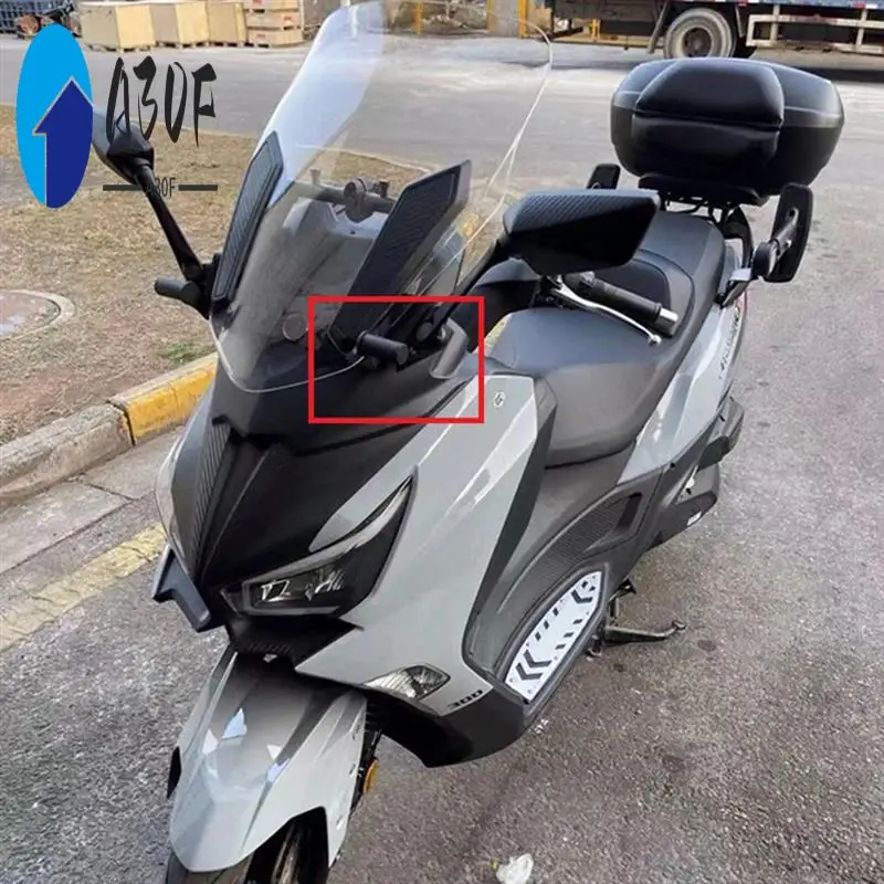 A30F-Motorcycle LED Lights Bracket Auxiliary Lights Fog Lights Brackets For SYM Joymax Z300 GTS300I CRUISYM 300 Z300