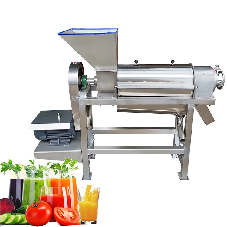 

Large Scale Screw Juicer/ Vertical Fruit Vegetable Press/ Apple Orange Grape Juice Extractor