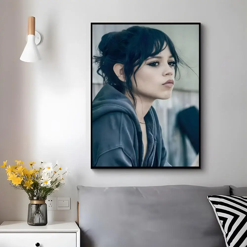 Trendy Actress J-Jenna Ortega Poster Modern Luxury Wall Poster Home Decor Space Enhancer