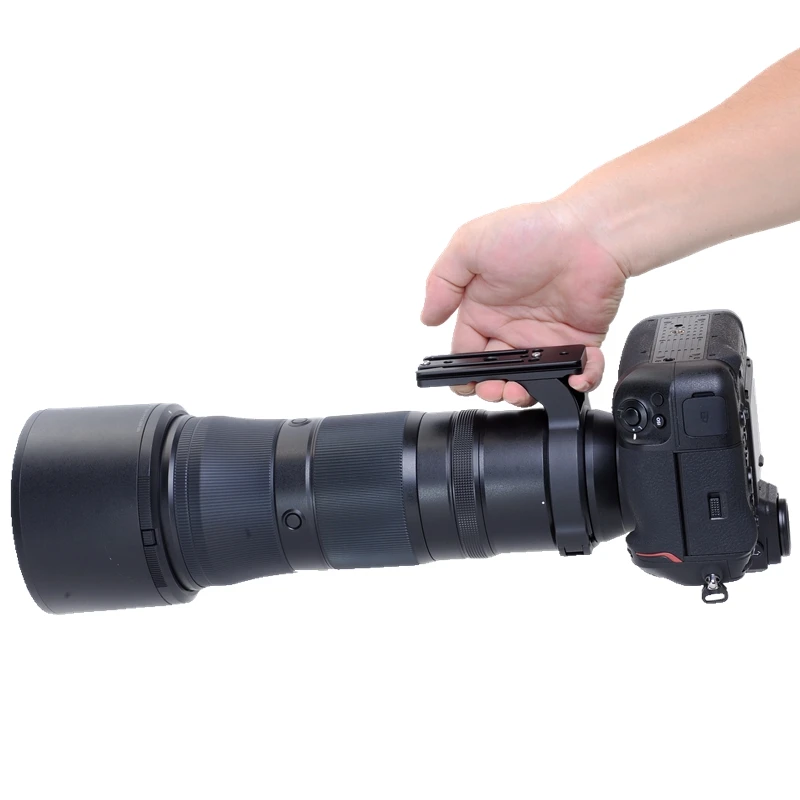 iShoot Lens Collar Tripod Mount Ring Support for Nikon Nikkor Z 180-600mm F5.6-6.3 VR w Arca-Swiss Quick Release Plate IS-Z1860