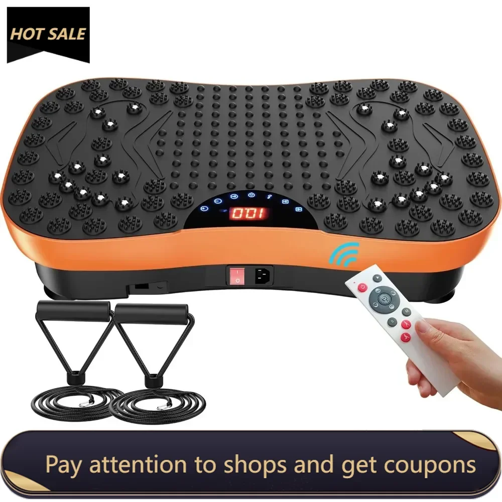 

Vibration Plate Exercise Machine Whole Body Workout Vibrate Fitness Platform Lymphatic Drainage Machine for Weight Loss Shaping