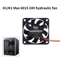 ​6025 24V Hydraulic Cooling Fan for CREALITY K1/K1 MAX 3350 RPM Hydraulic Fan 3D Printer Accessories