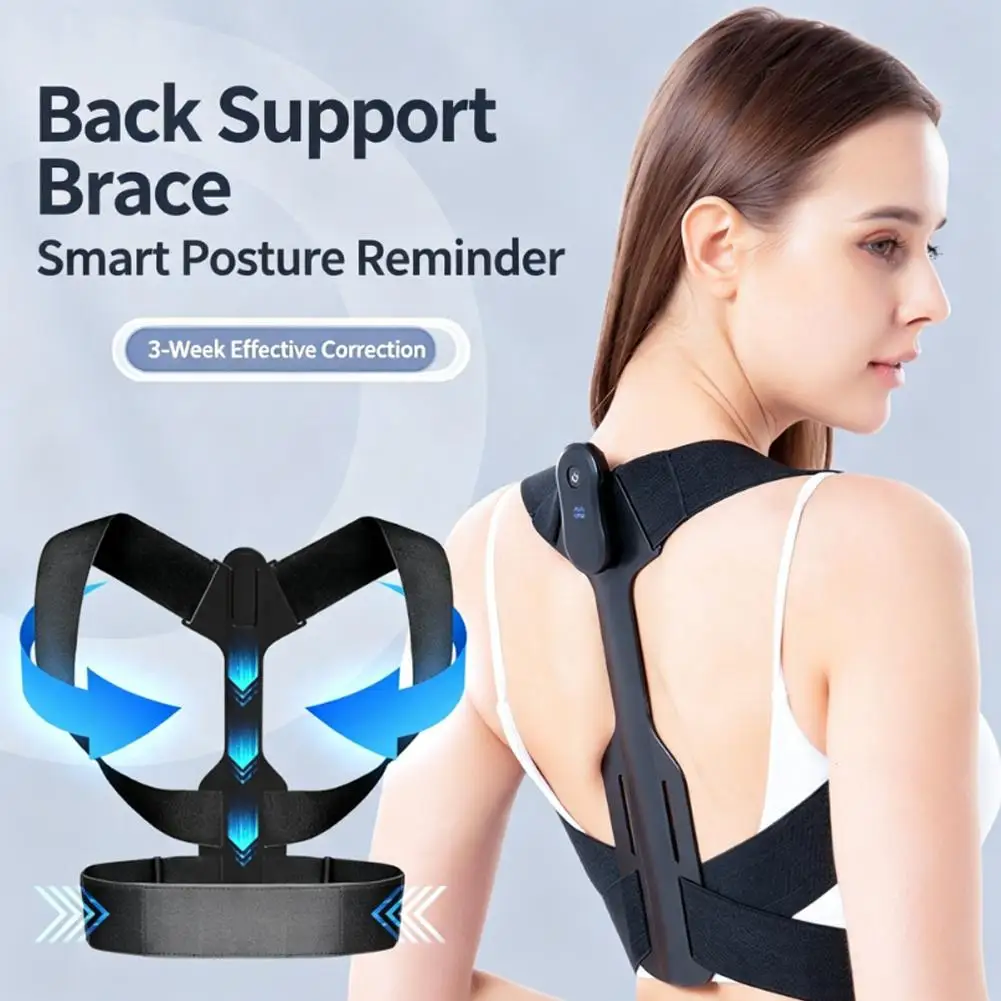 Intelligent Posture Corrector Back Brace Adjustable Support for Adults Children Sitting Spine Shoulder Straight Back Tool