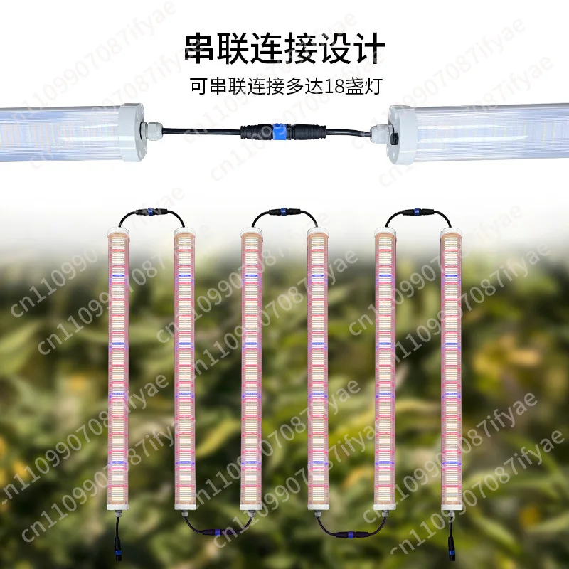 Plant fill light tube 120W tomato cucumber grape strawberry vegetable greenhouse pergola planting seedling growth light