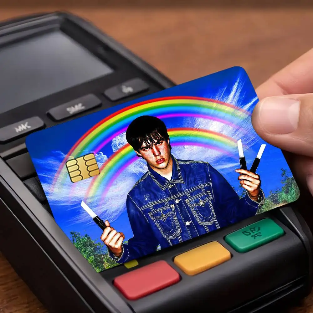 Rapper S-Sematary Credit Card Public Transportation Cards Protective Sticker Waterproof Card Face Decoration 4PCS