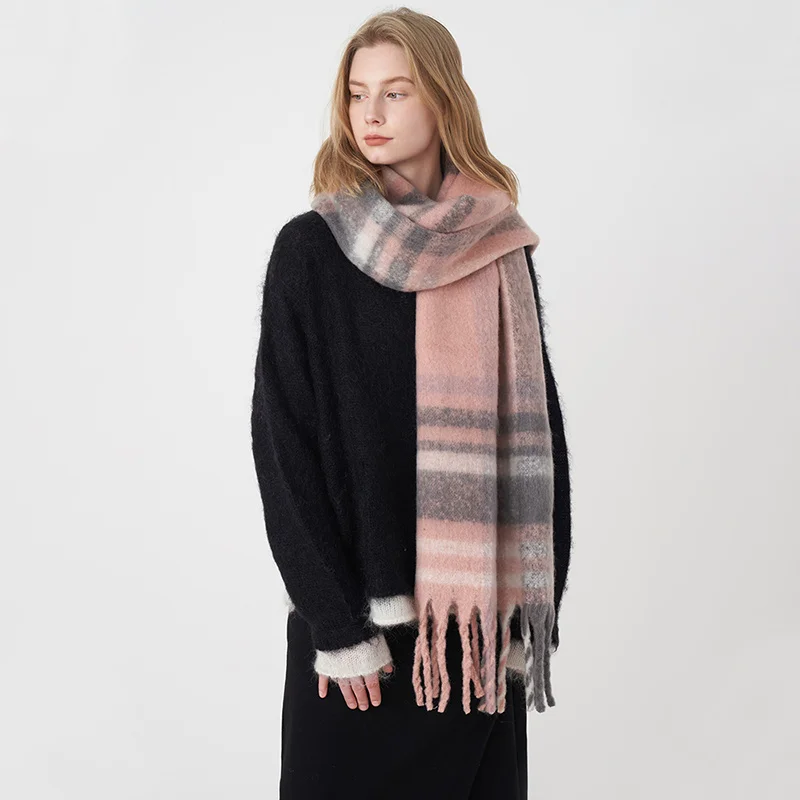 Lusso spesso caldo scialle inverno Paisley Pashmina coperta Poncho stole stampa sciarpa di cachemire donna viaggi avvolge Bufanda femminile