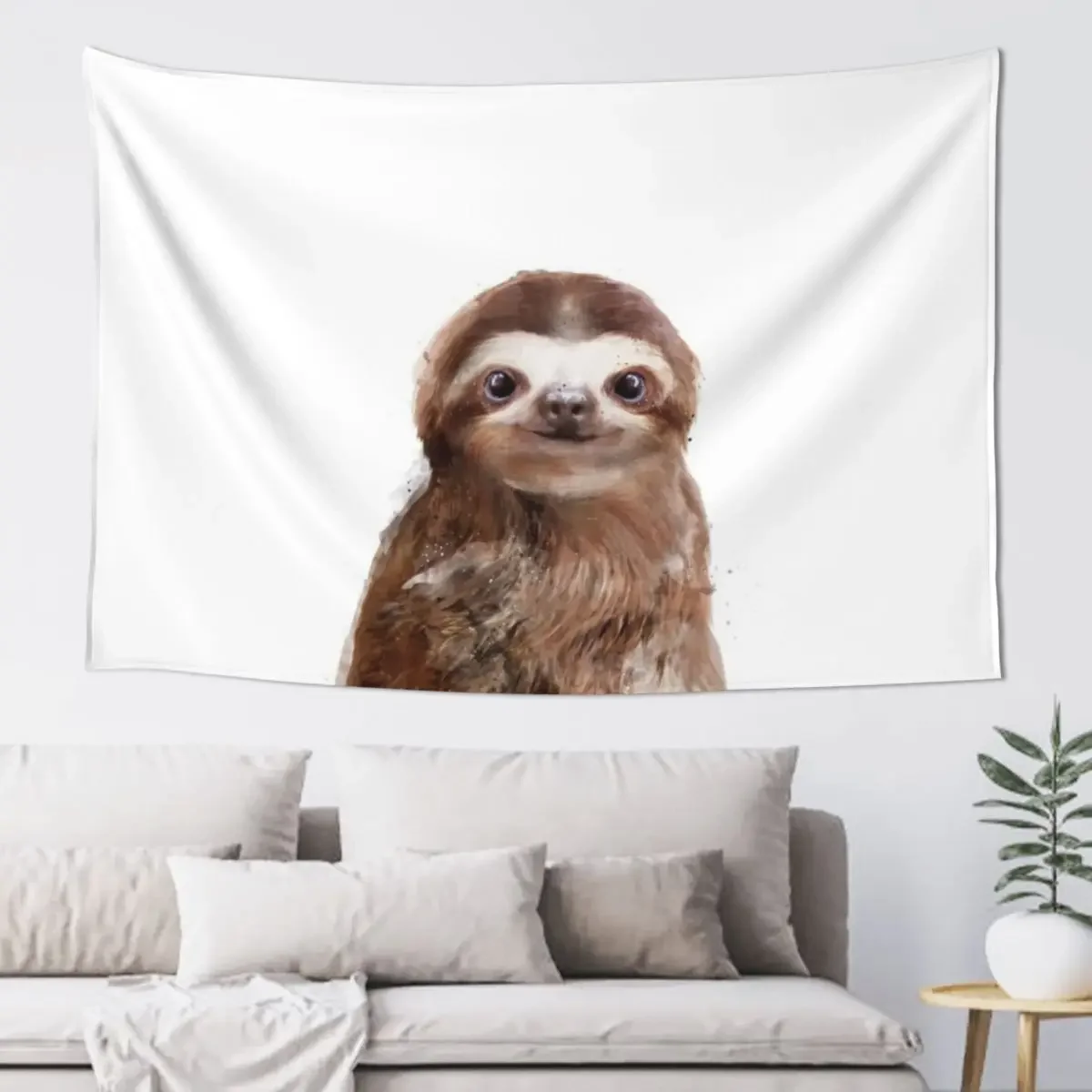 

Little Sloth Tapestry Bedroom Decoration Bedroom Decor Aesthetic Aesthetic Home Decor Tapestry