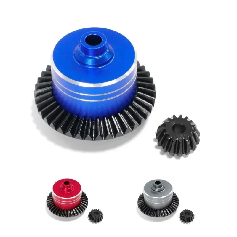 

Metal Differential Case with Steel Main Gear Spur Gear for Tamiya TT02 TT02B XV02 1/10 RC Car Upgrade Parts Accessories