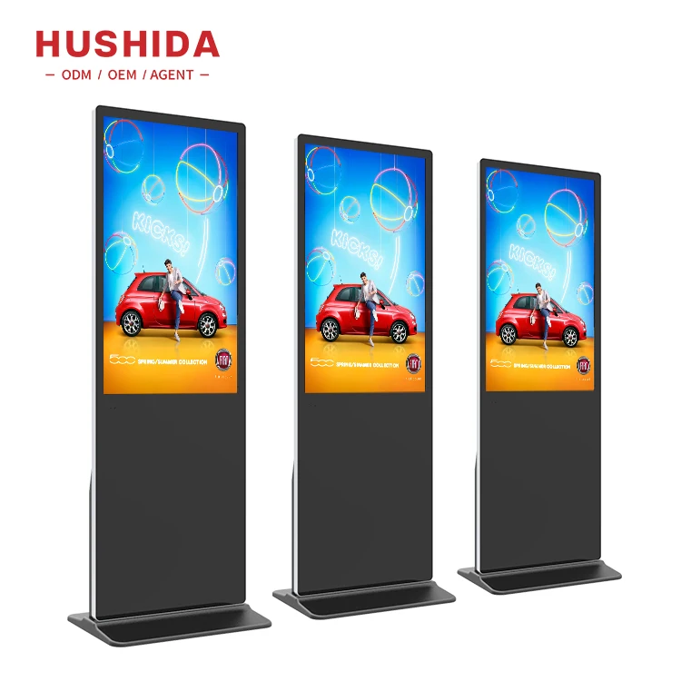 43 50 55 Inch Indoor OEM ODM Media Player 2K 4K Advertising Equipment Display Advertising Lcd Displayer