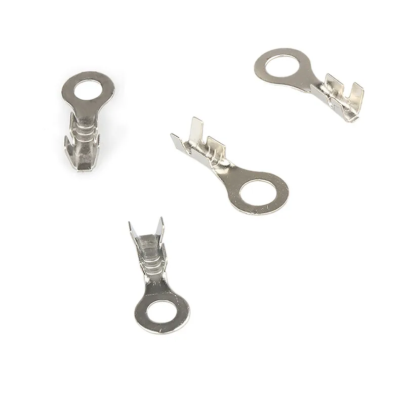 10/50 stücke 3.2/4,2 Runde Terminals Kaltpressung Terminal/Runde Nase/Crimp Kabel Verbinden/innen Durchmesser 3,2 MM 4,2 MM