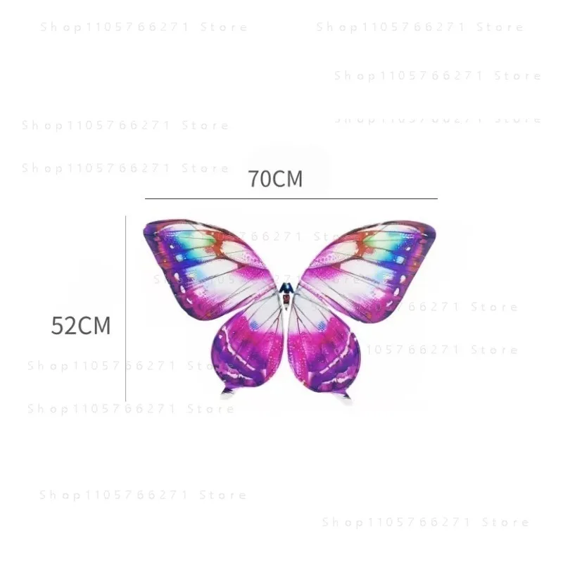 Bionic Butterfly Flapping Wings Butterfly Handmade Colorful Wings Gravity Sensing Remote Control Black Technology Flying Device