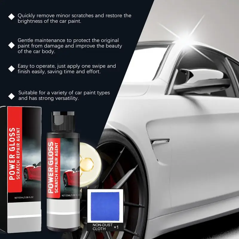 

Automotive Scratch Removal Kit Car Care Polishing Liquid Anti-scratch Repair Agent Paint Details Parts Cleaning Tool