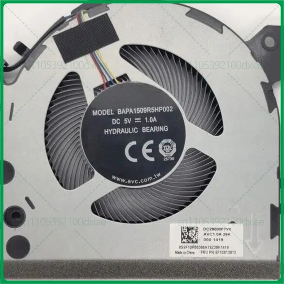 

Новый вентилятор для IdeaPad Gaming 3-15ARH05 15IMH05 Creator 5, 5F10S13913