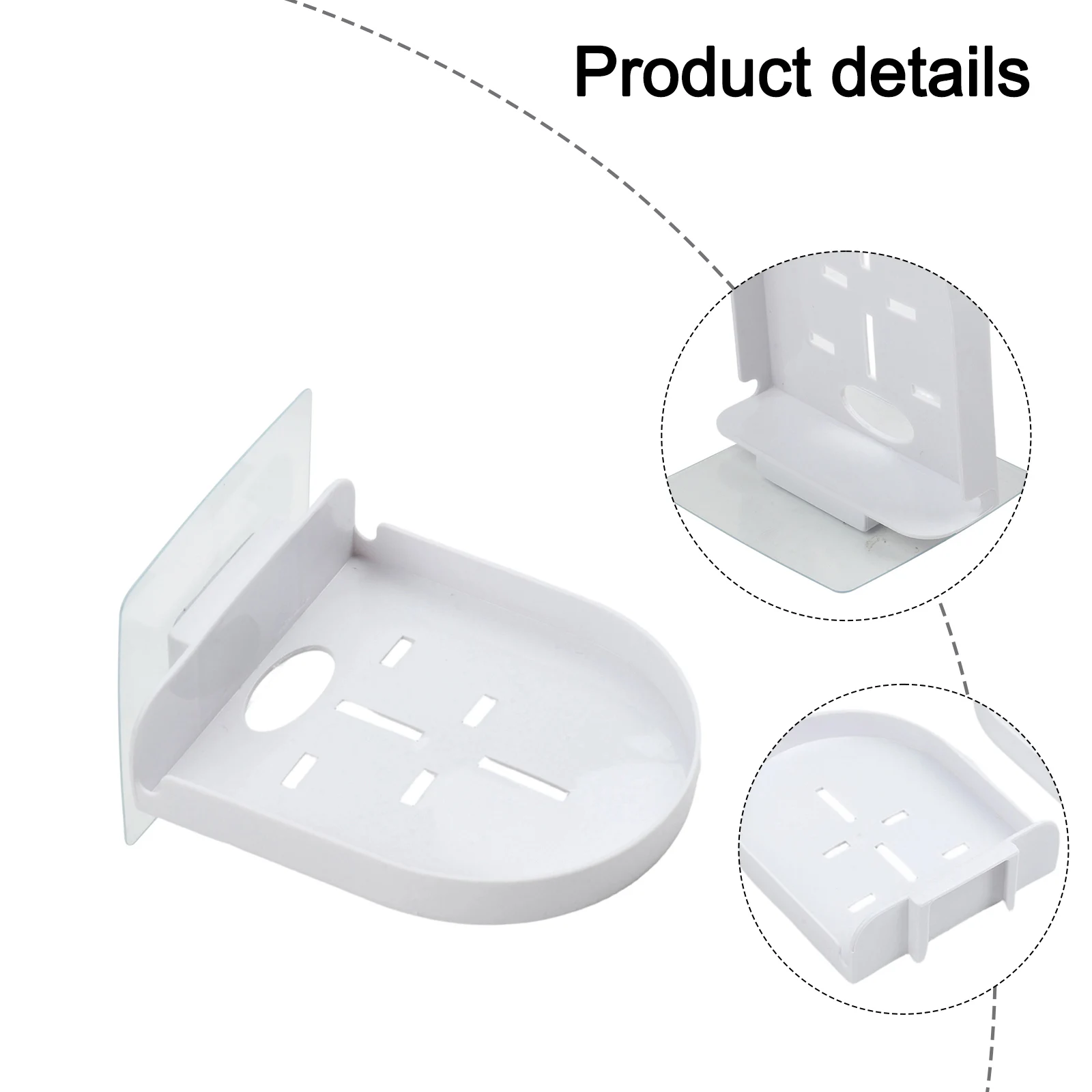 For Nursery For Office Desk Baby Monitor Mount Device Organizer No Drill Wall Mount For Cameras Color As Shown