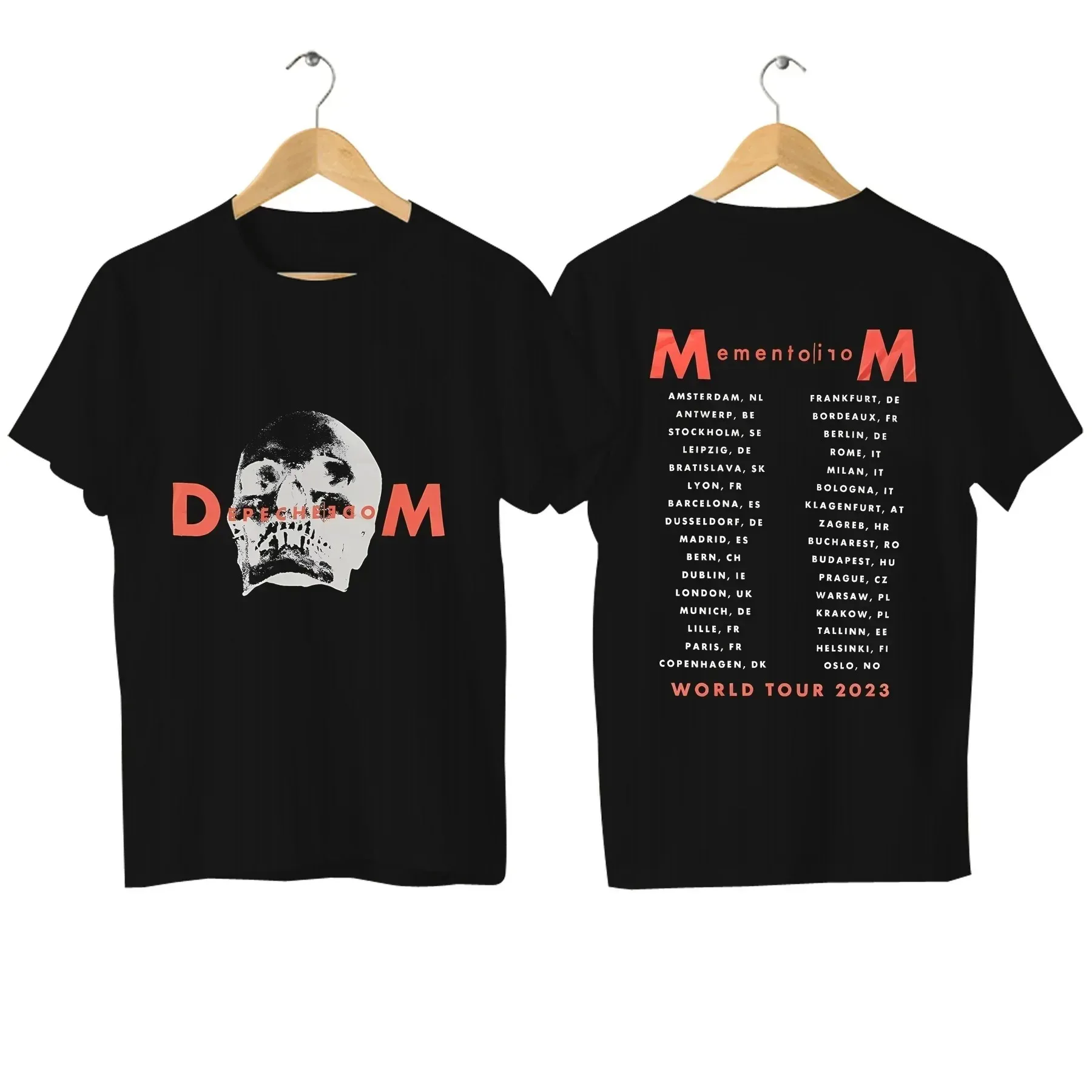 2024 Women T Shirt Casual Depeche Memento Mori Mode T-shirt Graphic Oversized Sports Top Breathable Comfortable Streetwear S-4XL