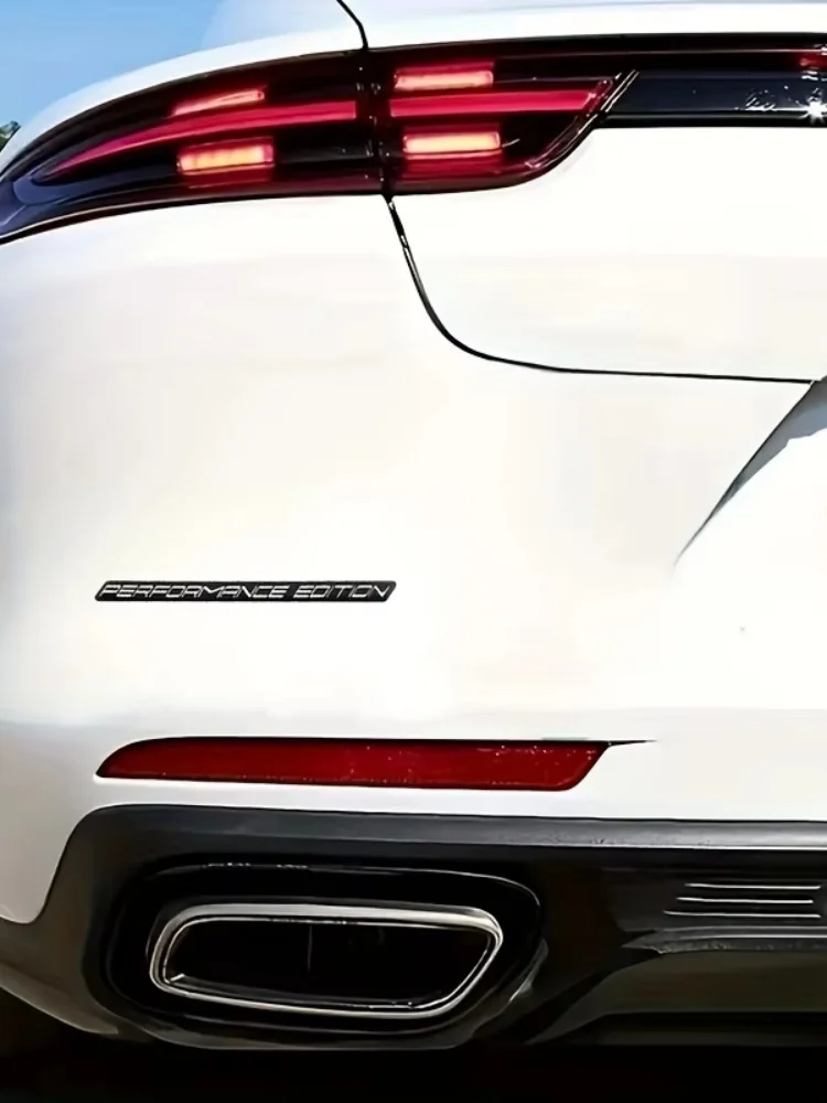 2 Stück Performance Edition 3D Epoxy Auto-Emblem-Aufkleber, Wasserdicht, Selbstklebend, für Motorrad, LKW, SUV, Kotflügel, Kofferraum, Auto-Dekoration