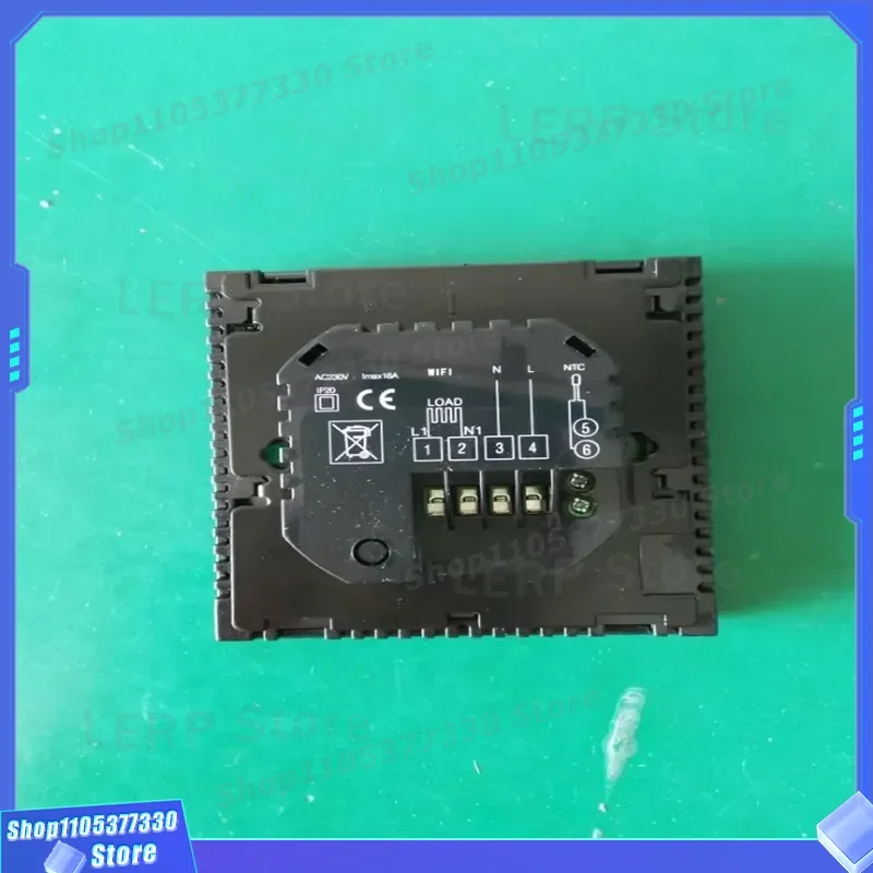 WiFi Smart Touch Screen Thermostat Digital Temperature Controller for Home Heating System Programmable Wall Mount Device
