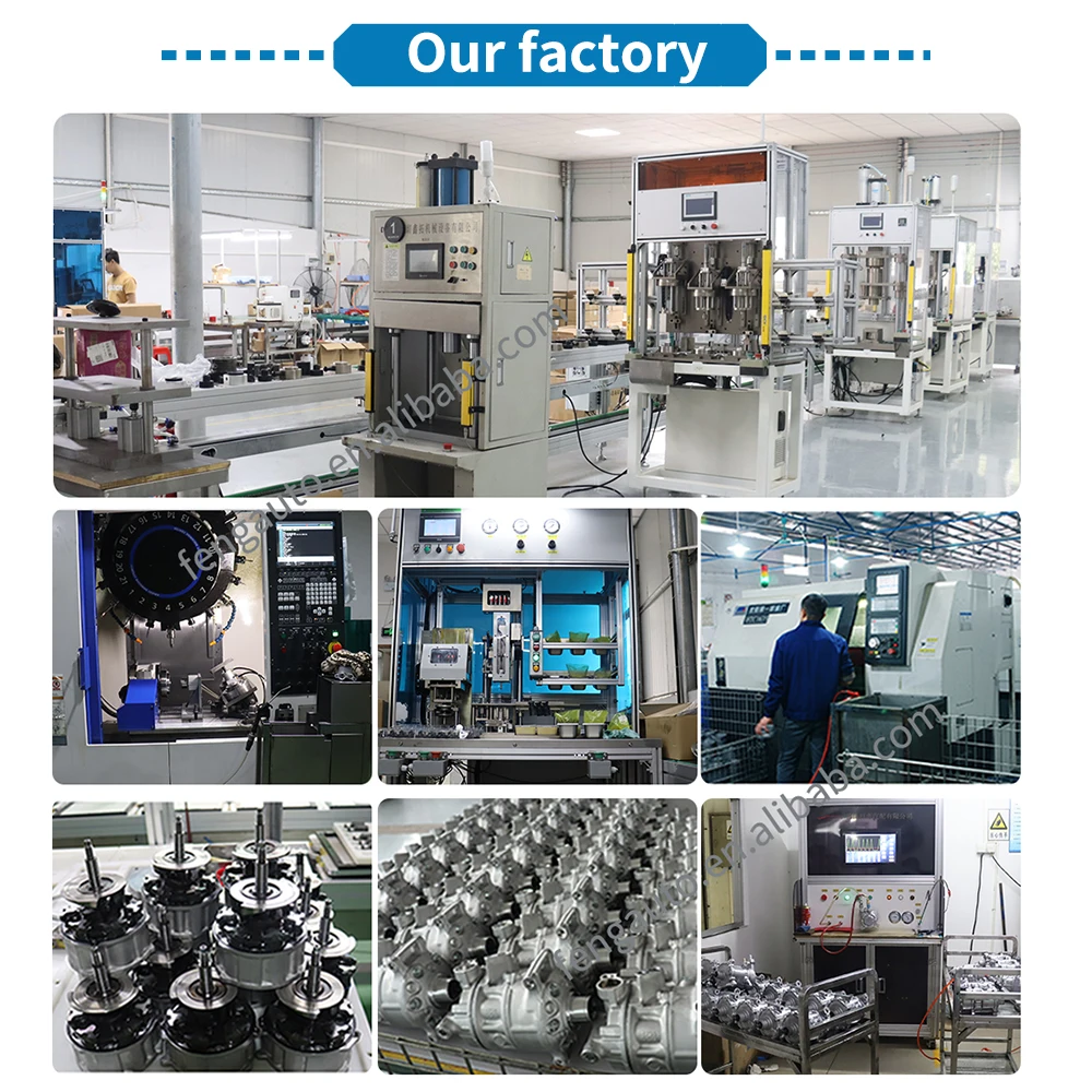 12V Auto Air Conditioner Part Car AC Compressor for Byd F0 F3R G3R L3 F6 M6 F3 M6 S7S6 F8 G8 G3 086-cf1