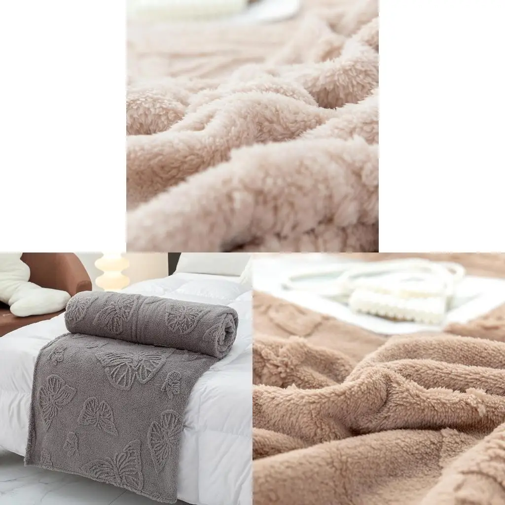 

Y9UA Cozy Up with Soft Microfiber Blanket, Bed Blankets Adds Touch of Elegances Sofa Cover Comfortable Bedspreads Blanket