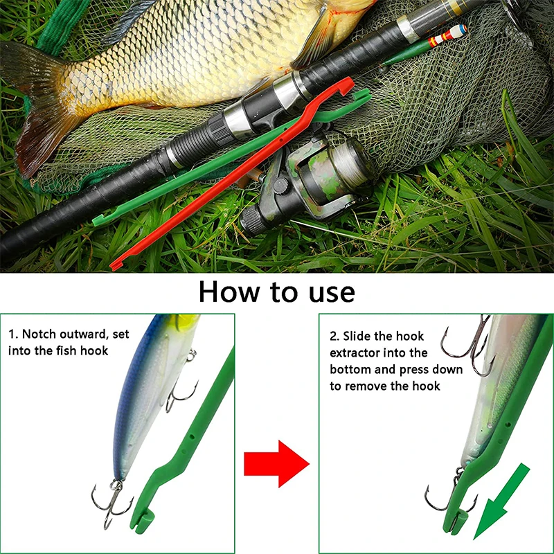 5pcs Lure Hook Remover Stick A - Bass Fishing Lure review and price