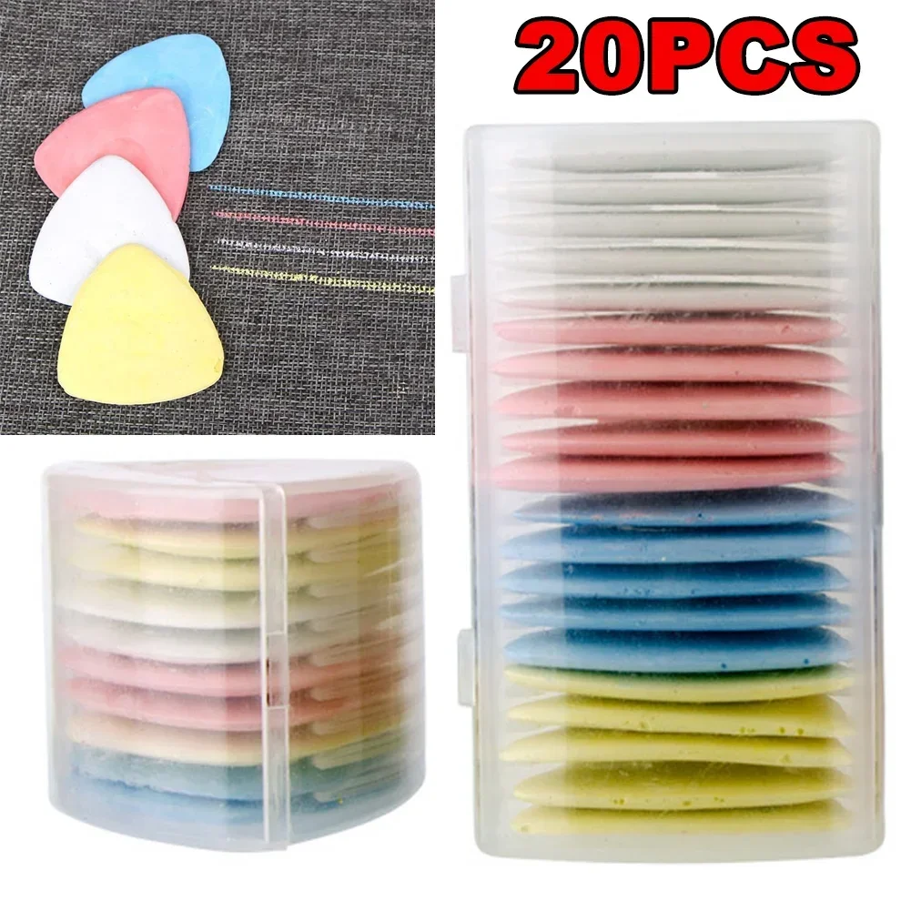 Bunte löschbare Schneiderkreide zum Nähen, Schneider, Kleidung, Muster, DIY-Nähzubehör, Stoffmarker, Handarbeitszubehör