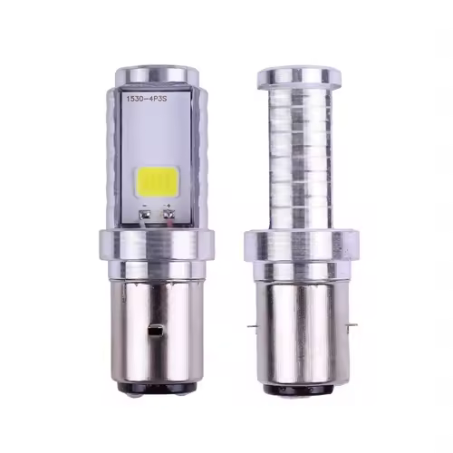 H4/P15D/BA20D 36W LED 2COB motorcycle headlight bulb 1400LM 6000K Hi/LO beam light - Image 4