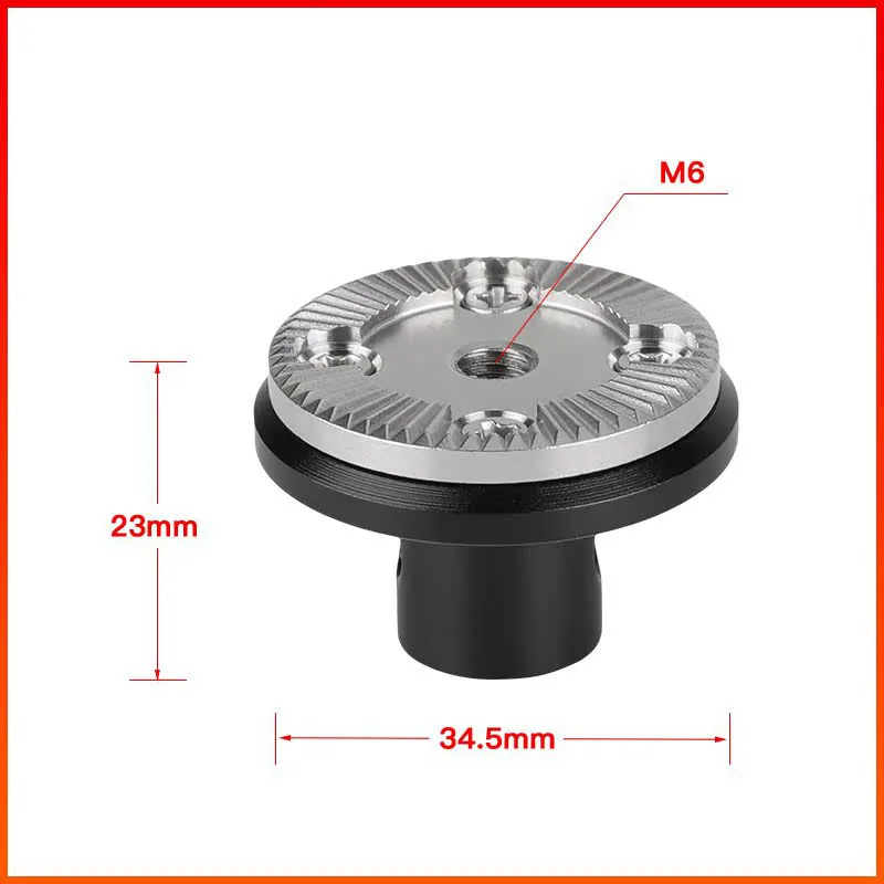 Standard ARRI Gear to 15MM Round Rod Tube for  Rod Clamp