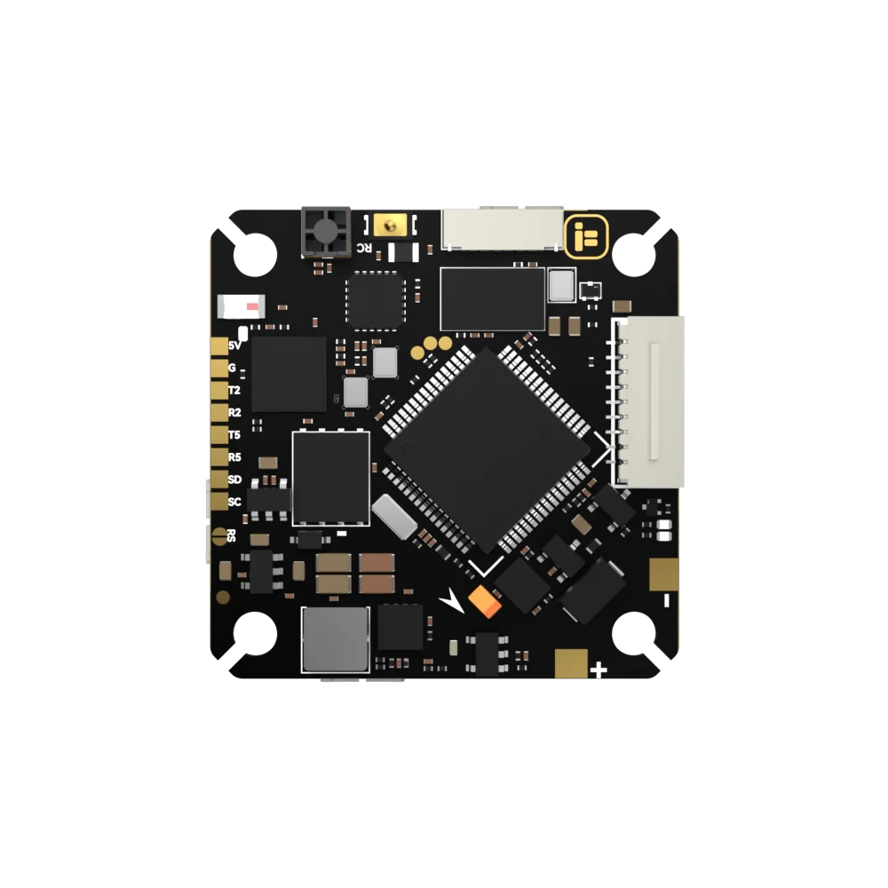 IFlight Borg F7 AIO 2-4S Stack Integrated FC ESC ELRS 2.4GHz Receiver  Antenna With 16MB Blackbox ICM42688 For FPV D-rone