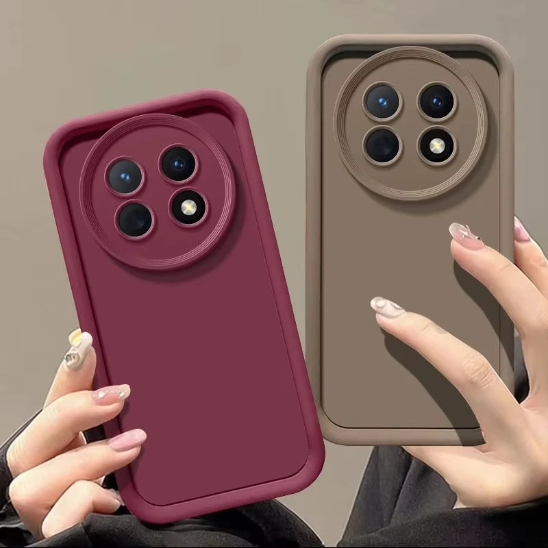 

For Huawei nova 12i Case Huawei nova 12i Phone Case Huawei nova 12I Cute Curly Wave Hybrid Shockproof Bumper Cover Soft Fundas