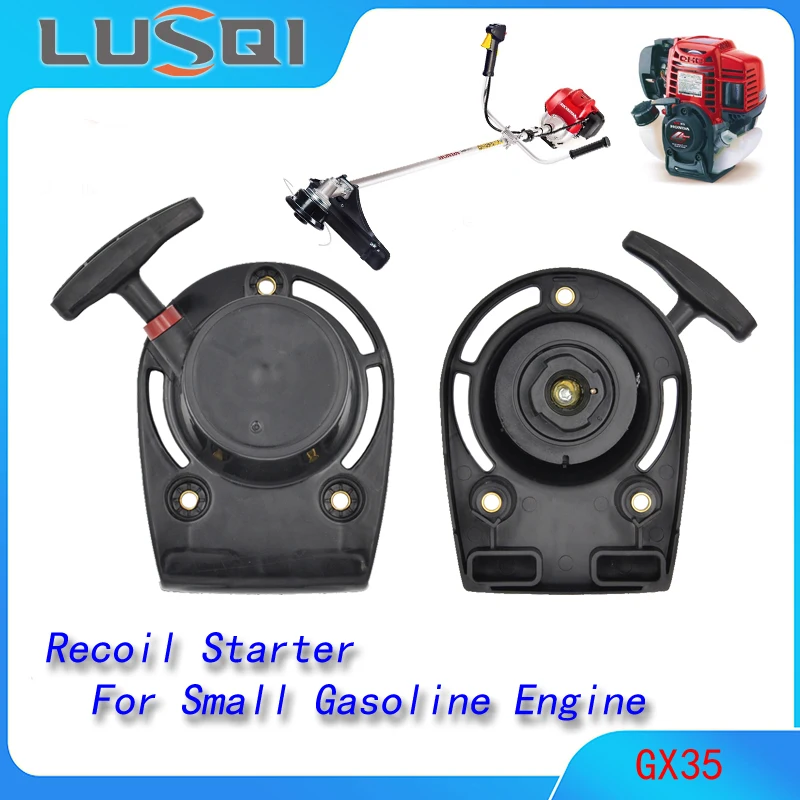 

LUSQI Recoil Pull Starter Gasoline Brush Cutter Start For Honda GX35 GX35NT HHT35S UMC435A Lawn Mower Engine Repair Parts