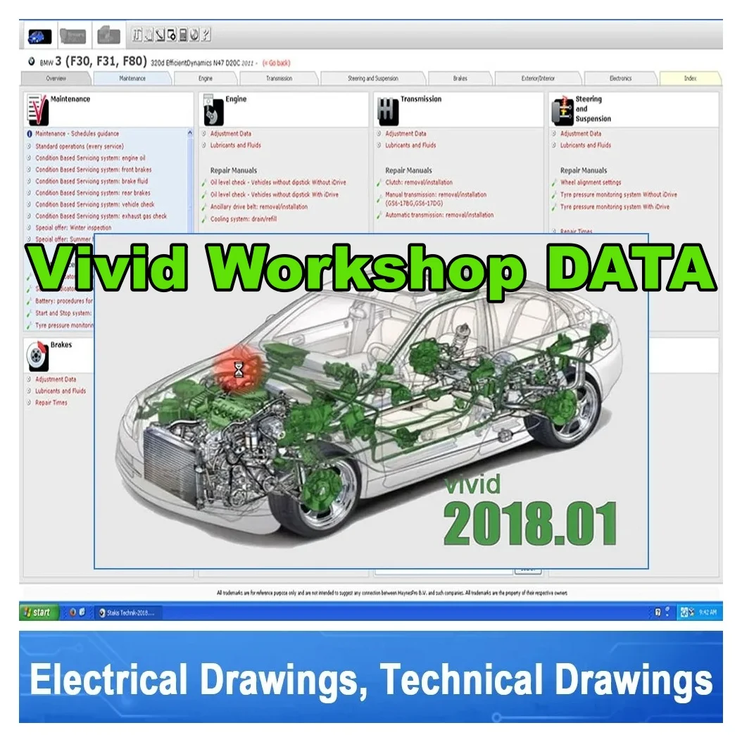 2025 Hot! Car repair software HAYNES/PRO Vivid 2018 Workshop DATA Multi languages Windows 10 Atris-Technik Europe Automotive