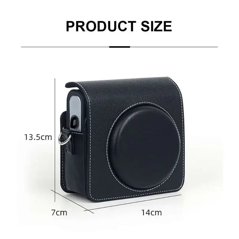 Für fujifilm instax square sq40 Instant-Fotografie-Tasche pu Leder Aufbewahrung tasche Kamera tasche verstellbare Riemen Schutzhülle