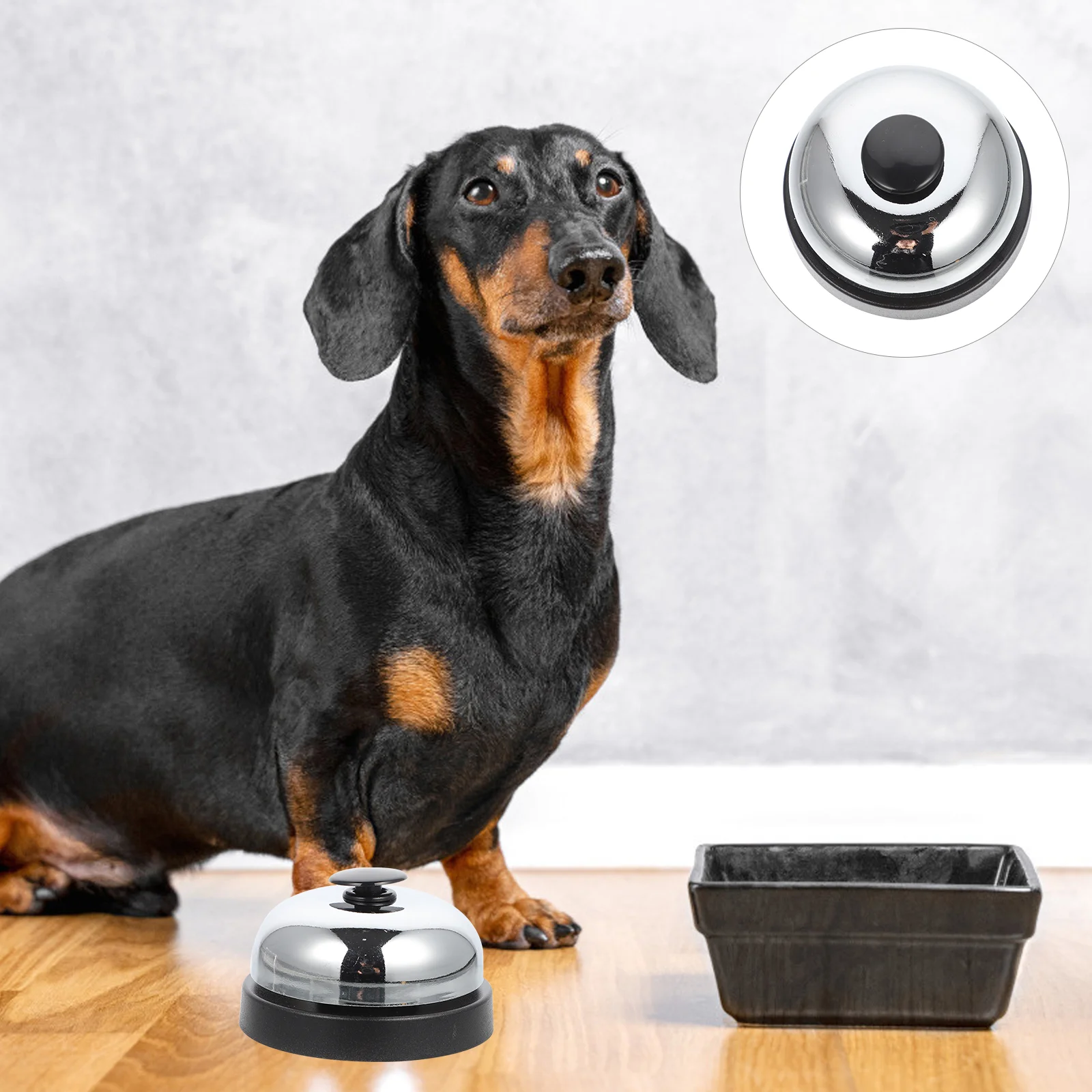 Game Bell Table Pet Hand Pressure Ringing Bar Service Desk Calling Metal Plastic Chime