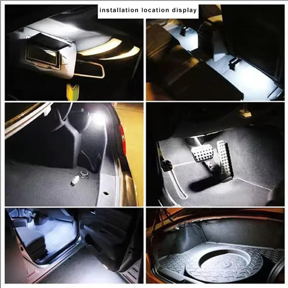 

Car Door AUDI Welcome Light Led Footwell/Glove Box Light Lamp for Audi A1 3 4 A5 A6 A7 A8 R8 SLINE QUTTRO RS Q3 Q5 Q7 RS3 RS4