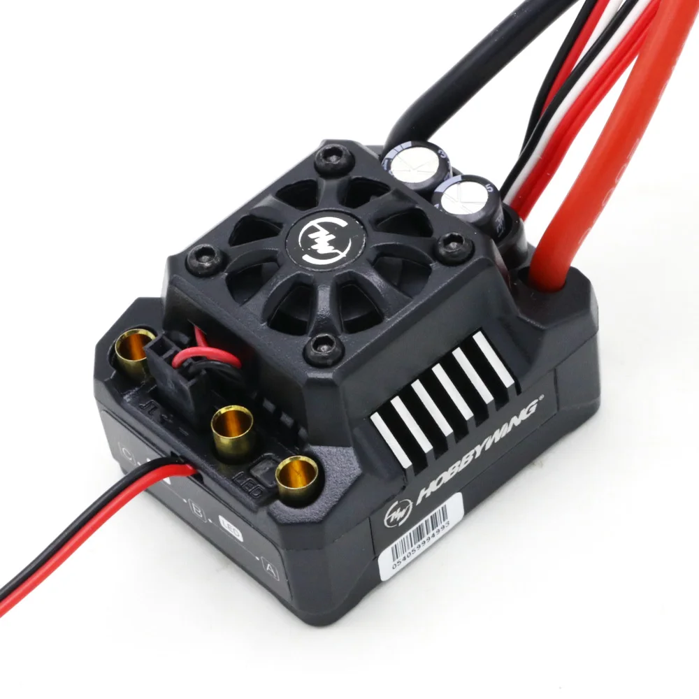 Hobbywing EZRUN Max10 120A ESC Waterproof Brushless ESC 1/10 SCT RC Hobby Truck MAX10-SCT 120A Connector