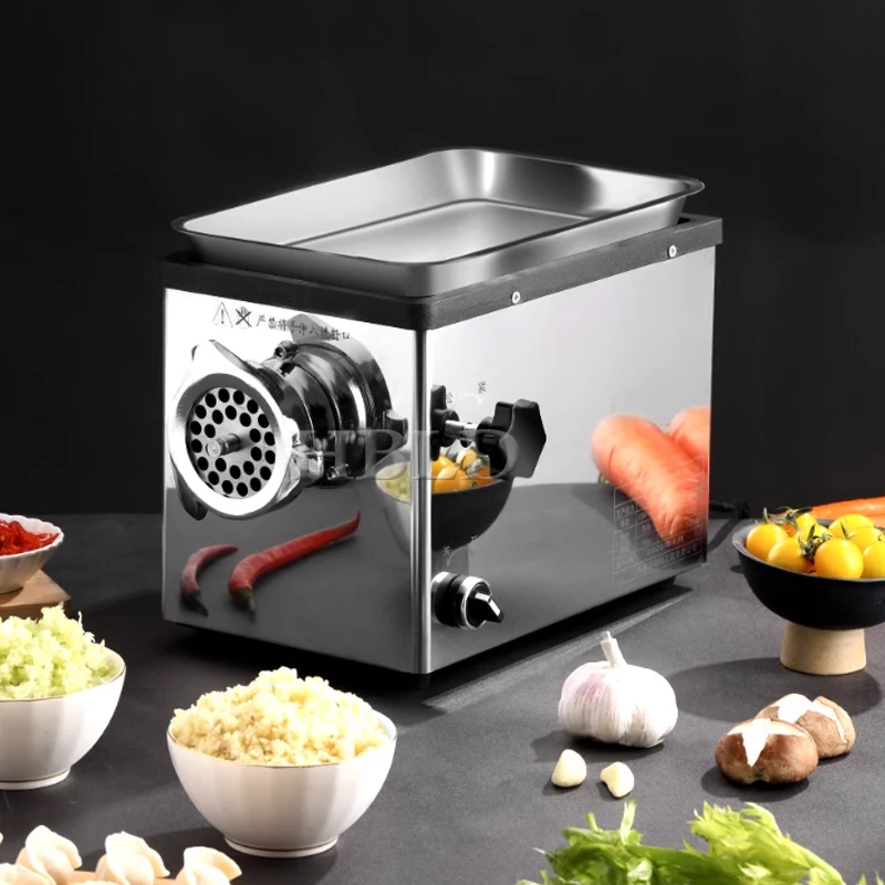 Household Electric Small Meat Grinder, High-Power Household Portable Food Grinder