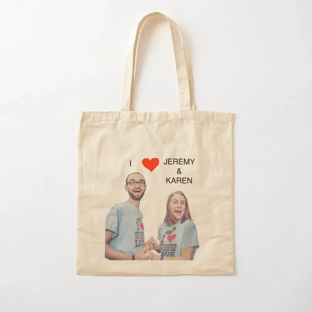 Jeremy and Karen are in love Tote Bag tote personalized sac pour femme woman shopping