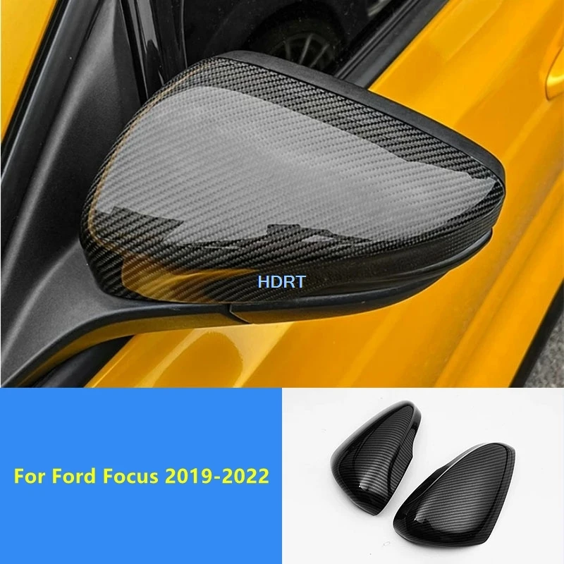 

Car Style Rear View Mirror Cover Reverse Mirror Shell For Ford Focus 2019-2022 Protector Decoration Accessories Exterior Sticker