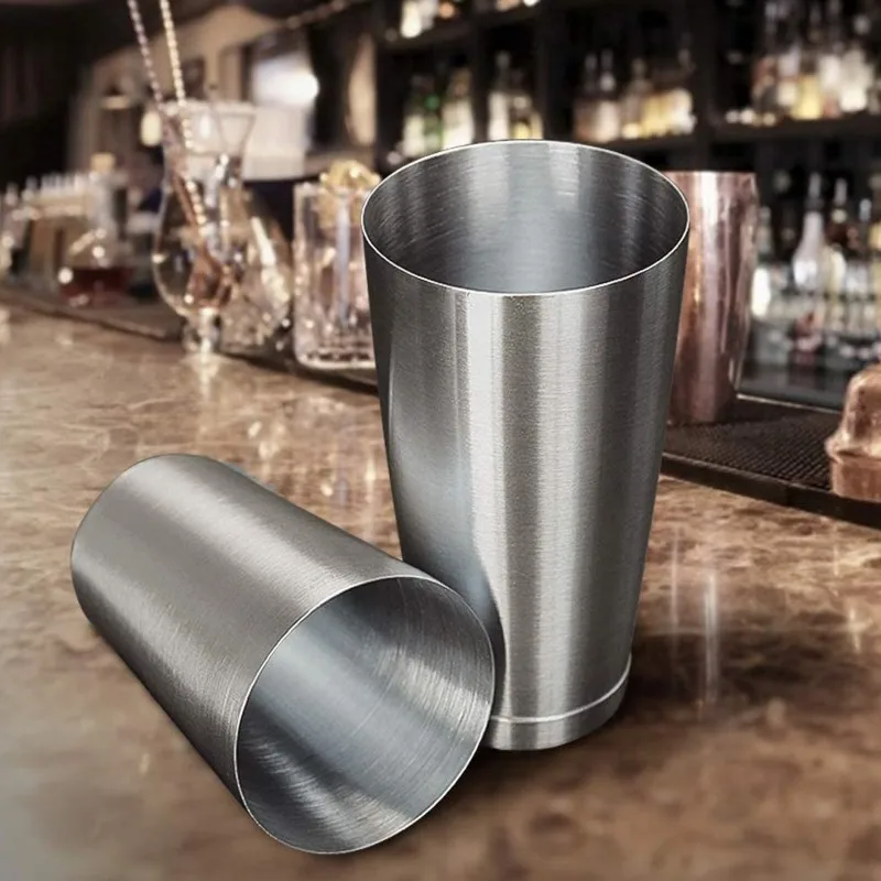 13pcs Dual 600/750ml Boston Shaker Mixing Kit, Stainless Steel Complete Bartender Tools  Home Bar Party Equipment