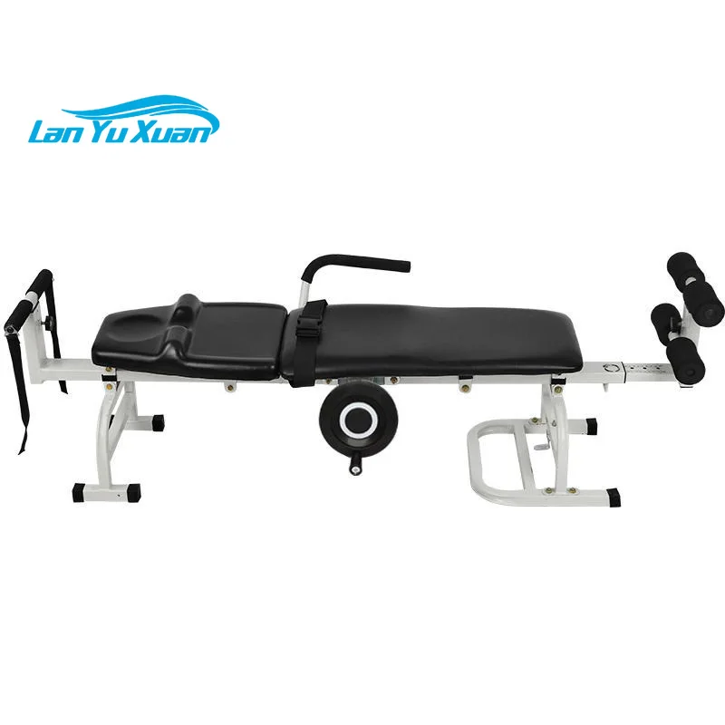 Adjustable human body heightening standing stretcher lumbar tractor steel cervical stretch bed lumbar traction equipment