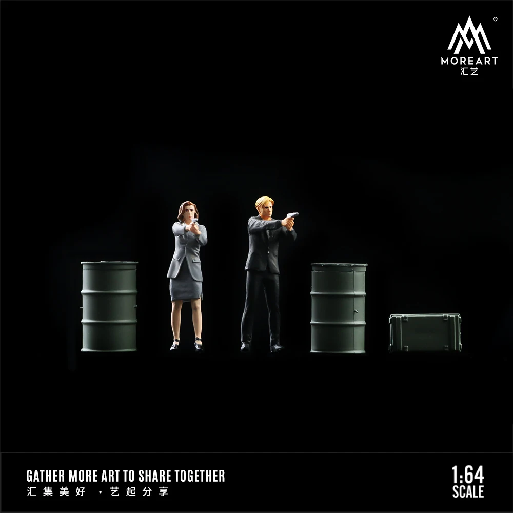 

TimeMicro x MoreArt 1:64 Cold-blooded Double Agent Figure Set Resin Model