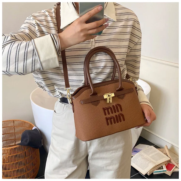 

2025 Minimalist Handbag for Women - Summer Chic Tote Bag, Elegant Shoulder Bag with Crossbody Strap