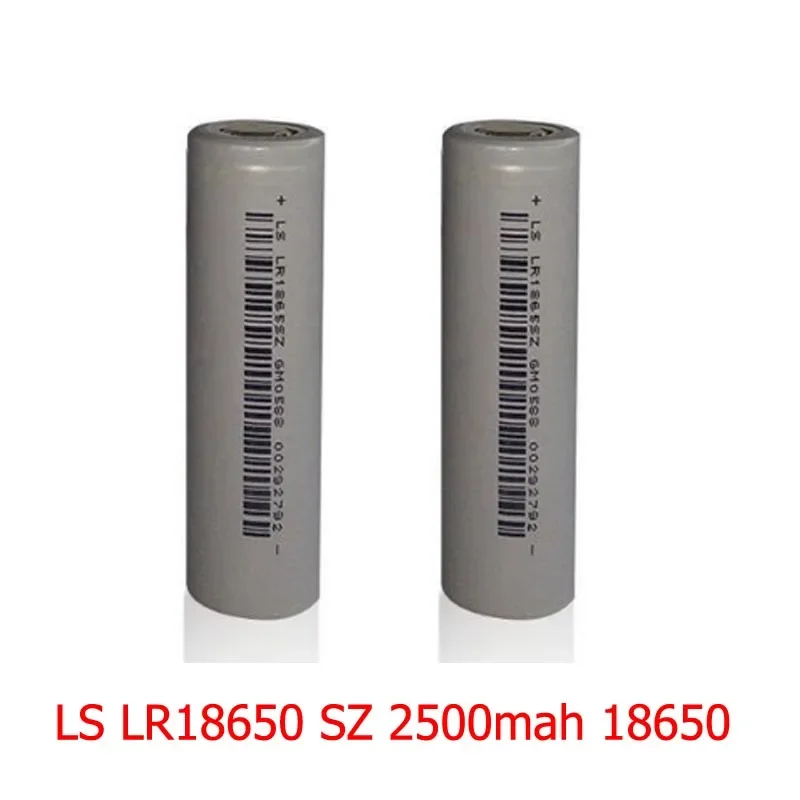 Original LISHEN LS LR1865SZ 18650 Battery 2500mah Real Capacity 5C Rechargable Batteries for Battery Packing Cell Power Bank