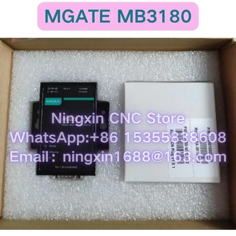 

Совершенно новый оригинальный промышленный сетевой сервер MOXA MGATE MB3180 Быстрая доставка