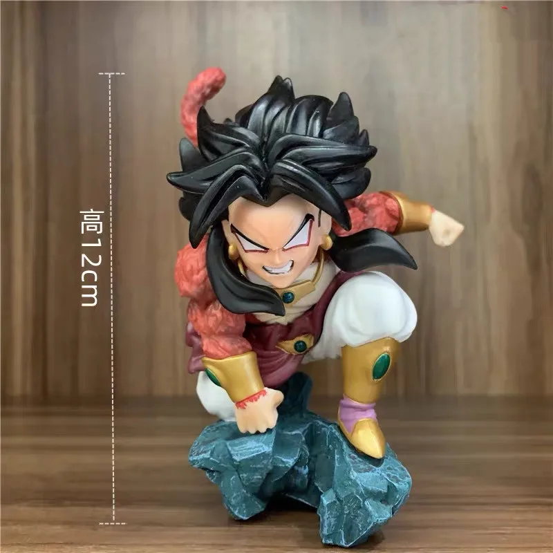 14ซม. ดราก้อนบอล Z dbz ตุ๊กตาตุ๊กตาขยับแขนขาได้รูปสัตว์ Super Saiyan SON goku broli Super Four PVC modle Toys ของขวัญฟิกมา