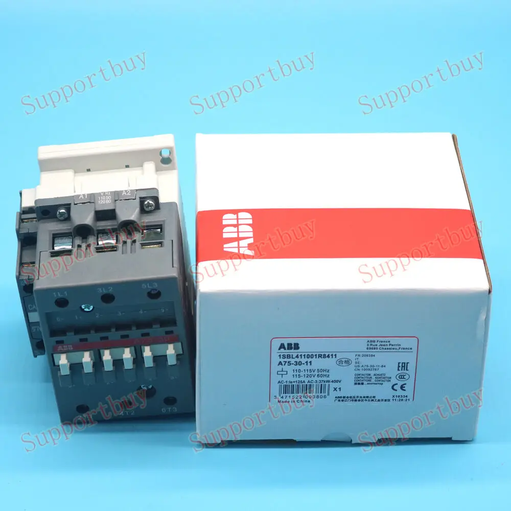 

1ps new abb AC Contactor A75-30-11 110V in box fast Ship